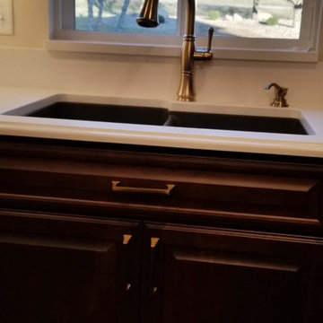 Dreamy Two-Tone Kitchen