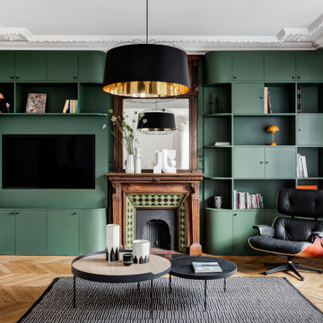 Transformation d'un appartement haussmannien de 120m²