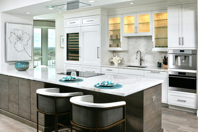 Transitional kitchen photo in Other