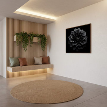 Black Beauty Modern Organic Style Wall Art