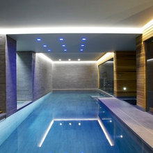 Indoor Luxury Swimming Pool Surrey Minimalistisch Pools