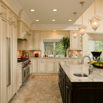 A French Country Kitchen Design in McLean, Virginia