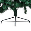 vidaXL Christmas Tree Artificial Half-Circle Xmas Tree with Stand Green PVC