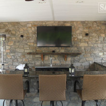 outdoor kitchen