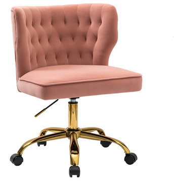 Eduard Modern Office Home Task Chair, Pink