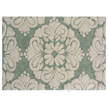 Medallion Collection 17" x 24" Rectangle in Sage/Natural