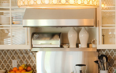 Kitchen Tip: Extra Storage Above the Stove