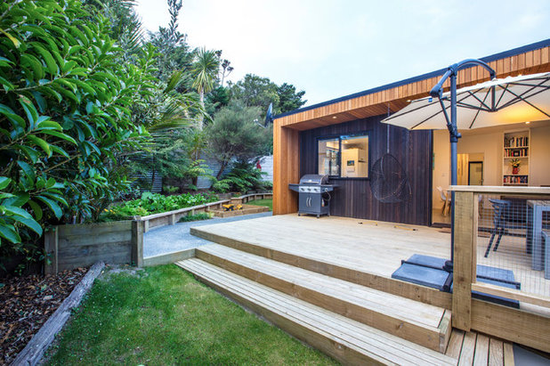 Contemporary Deck by BK Design