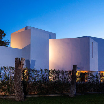 Casa entre los pinos