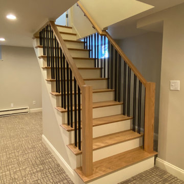 Newton Kitchen, Rear entry & Basement Stair Project
