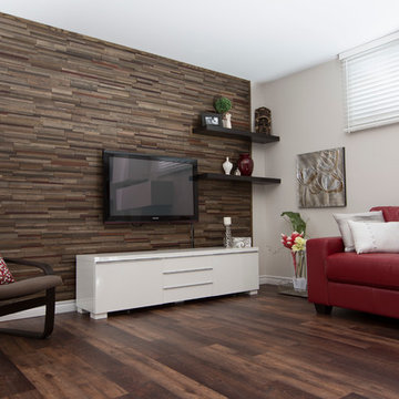 FriendlyWall Wood Paneling color: Edinburgh