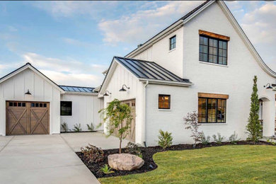 Inspiration for an exterior home remodel in Austin