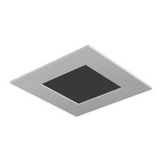 Tech Lighting EN3SLF-O Entra 3" Square Flangeless Flat Recessed - Silver
