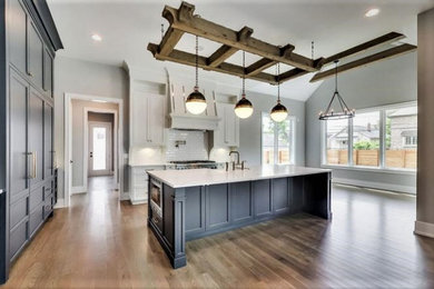 Example of a kitchen design in Chicago