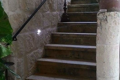Example of a mountain style staircase design in Other