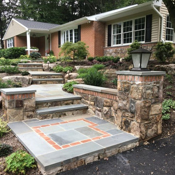 Front and Side Yard Entrance Gardens in Reisterstown