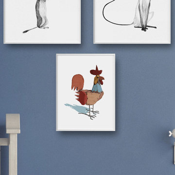4 opere per la camera dei bambini