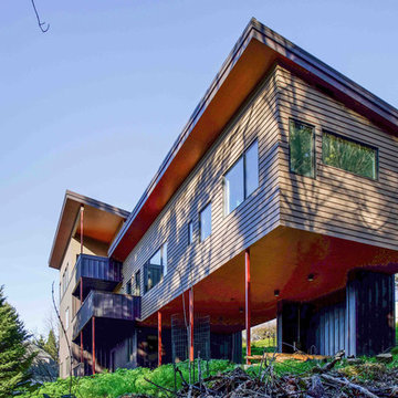 Contemporary LEED Platinum Salem Custom Home