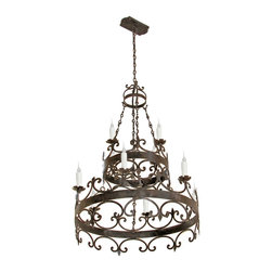 Hand Forged Iron Chandelier Designs - Products