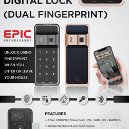 EPIC DIGITAL LOCK Buy 1 Get 5 Free, Free Gifts worth $500 - Home Electronics