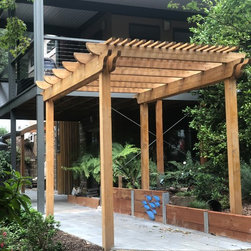 Fusion Pergola - Style #2 - 2x3m - Pergolas, Arbours and Trellises