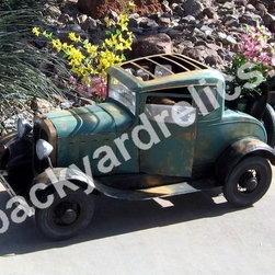 1930's Coupe - Garden Statues And Yard Art