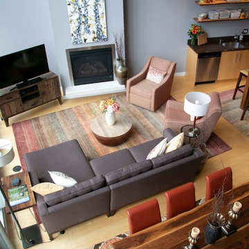 Open Concept Portland Pearl District Loft