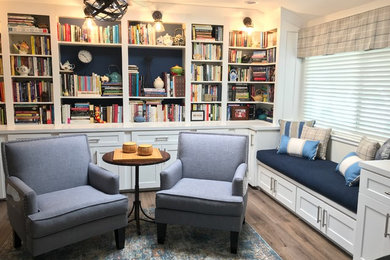 Home office - transitional home office idea in Orange County