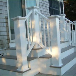 Royal Cellular PVC Railing - Outdoor Grills