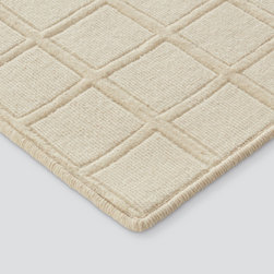 Eleanor Hand-Carved Tufted Wool Rug, IvoryErnesta - Area Rugs