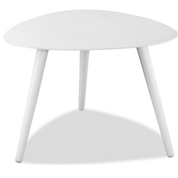 Rowan Indoor/Outdoor Side Table White, Small