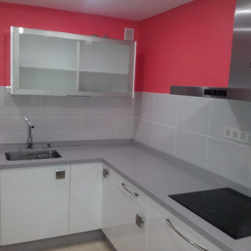 cocina con espacio