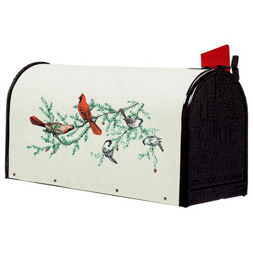 Bacova Fiberglass Wrapped Mailbox, Largesongbirds