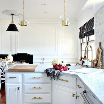 Studded Roman Shades