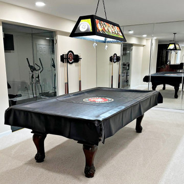 Huntingtown, MD - Basement With All The Amenities