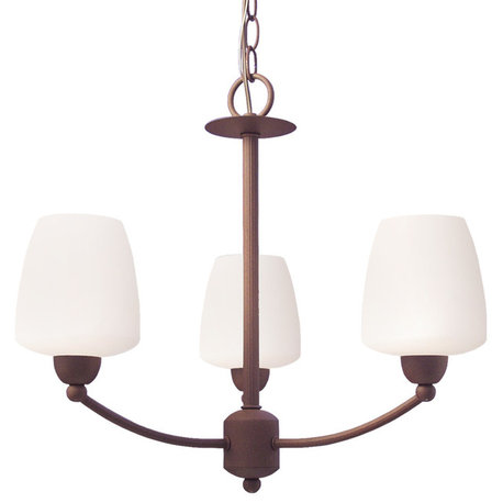 Woodbridge Lighting Copenhagen Textured Coffee Chandelier, 3l - 18.5"d