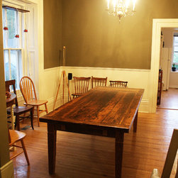 Reclaimed Wood Harvest Tables - Products