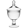 Glass Apothecary Jar Candy Buffet Set 10"X8  9.5"X6" 14.75"X6.5" Combo Set