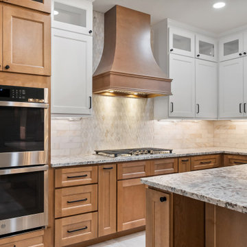 Streamlined Cooking Area with Modern Appliances