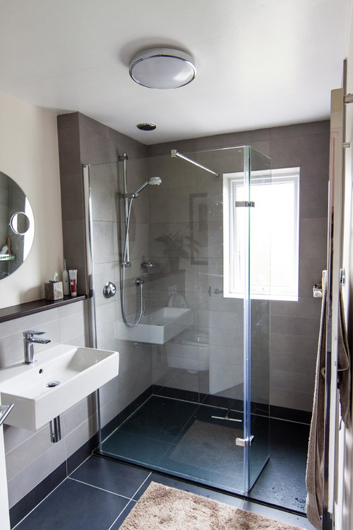 Our upgraded bathroom Houzz UK