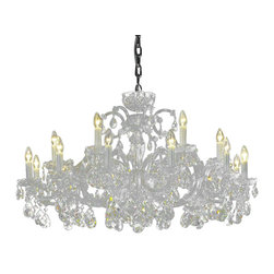 Inviting Home - Maria Theresa Crystal Chandelier - Chandeliers