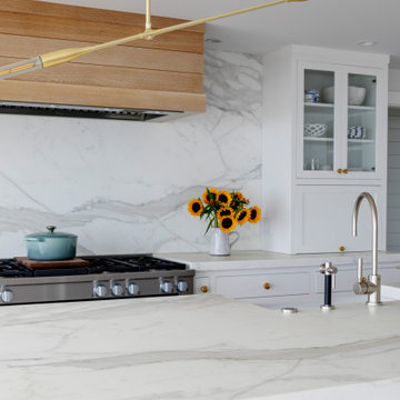 Calacatta Borghini Marble Kitchen