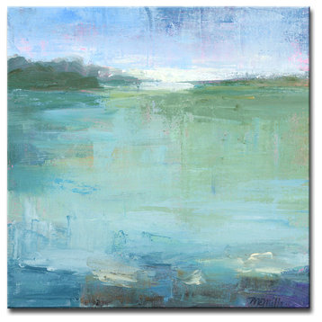 Watery' Ready2HangArt Canvas by Leslie Owens, 30"x30"