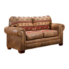 50 Most Por Southwestern Sofas And Sectionals For 2018 Houzz American Furniture Clics Sierra Lodge Love Seat Loveseats