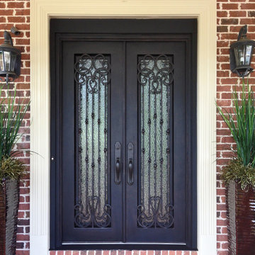 Hand Forged Wrought Iron Entry Systems