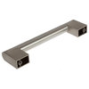 5" Center Stainless Steel/Zinc Cabinet Round Cross Bar Pull