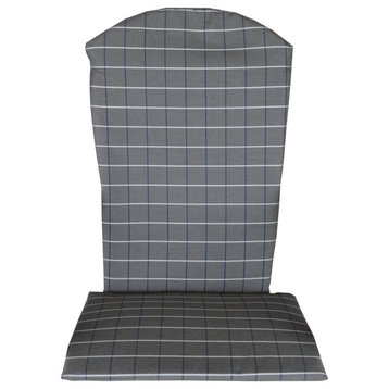 Full Adirondack Chair Cushion, Cottage Gray