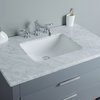 Stufurhome Rochester Bathroom Vanity, Gray, 36" Single Sink