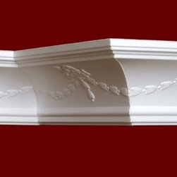 22 DCT Carved Styrofoam Crown Molding-6 in wide & 6.5 ft. long - Wallpaper