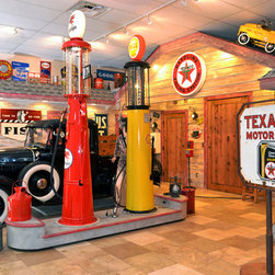 Man Cave - Come Visit Our Early Route 66 Texaco Station - OSR66 - Front Doors